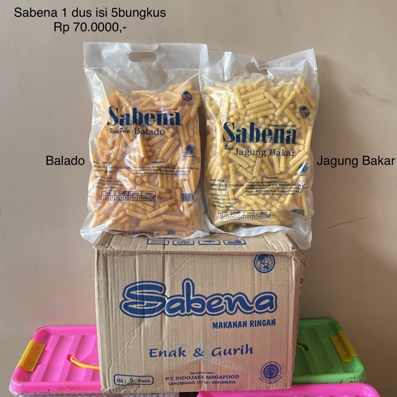 

SABENA SNACK ANEKA RASA CEMILAN 360gr KEMASAN BESAR |