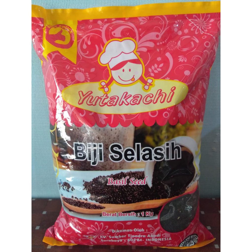 

Yutakachi Biji Selasih murah packing ori 1kg