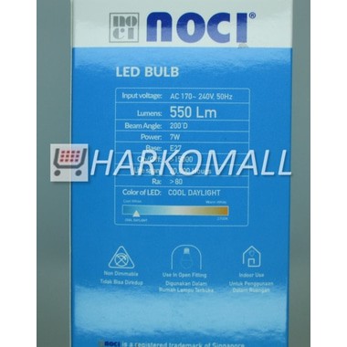 Lampu Bohlam LED NOCI / LED BULD 7 WATT