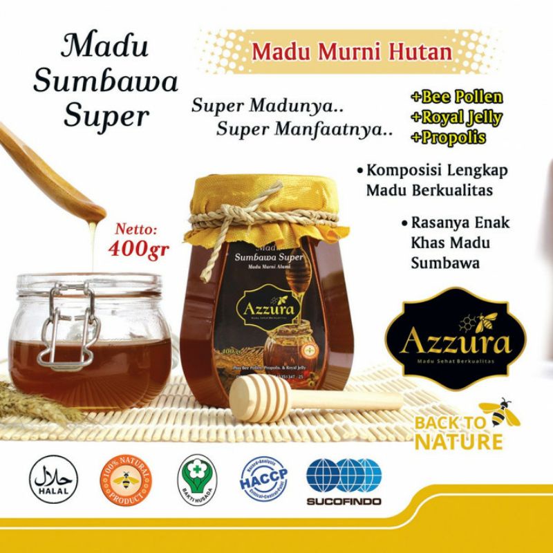 

Madu Azzura - Madu Sumbawa Super - Madu Hutan Sumbawa Asli Murni