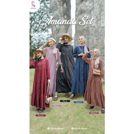 Ready Amanda dress by sita.id
