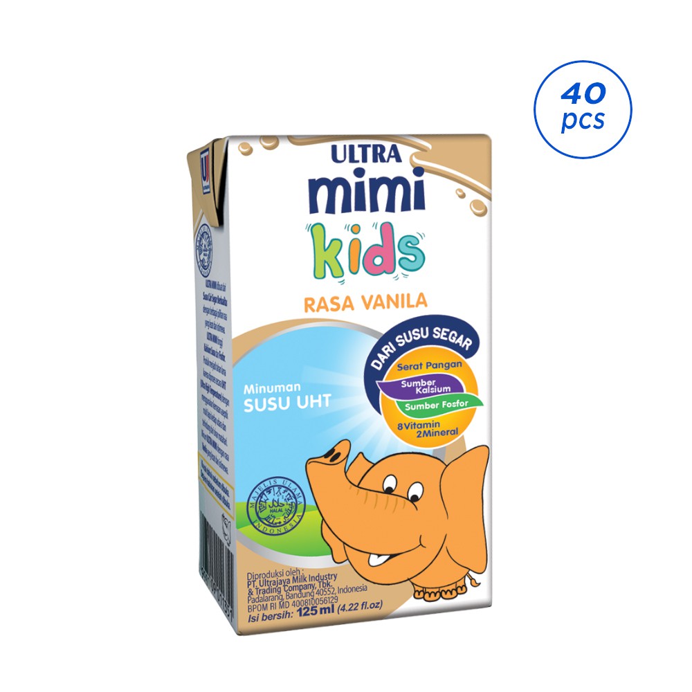 

Ultra Mimi Vanila 125 mL Box (1 Box = 40 Pcs)