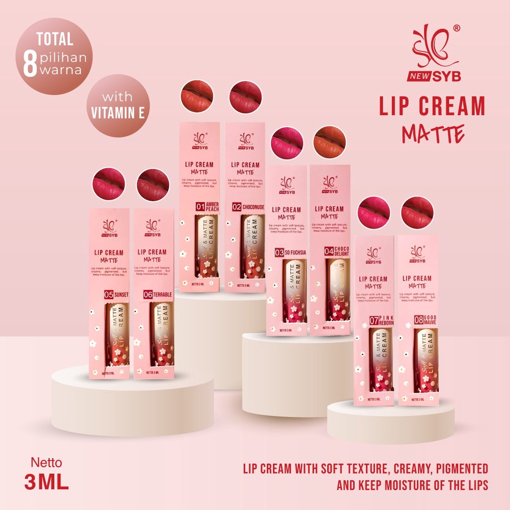 ❤ MEMEY ❤ SYB Lip Cream Matte