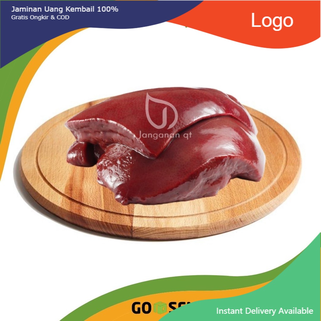 

Hati sapi segar -