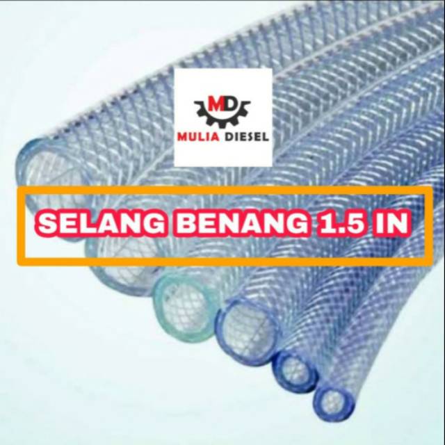 Selang Benang Elastis 1.5 1 1/2 inci Deluxe