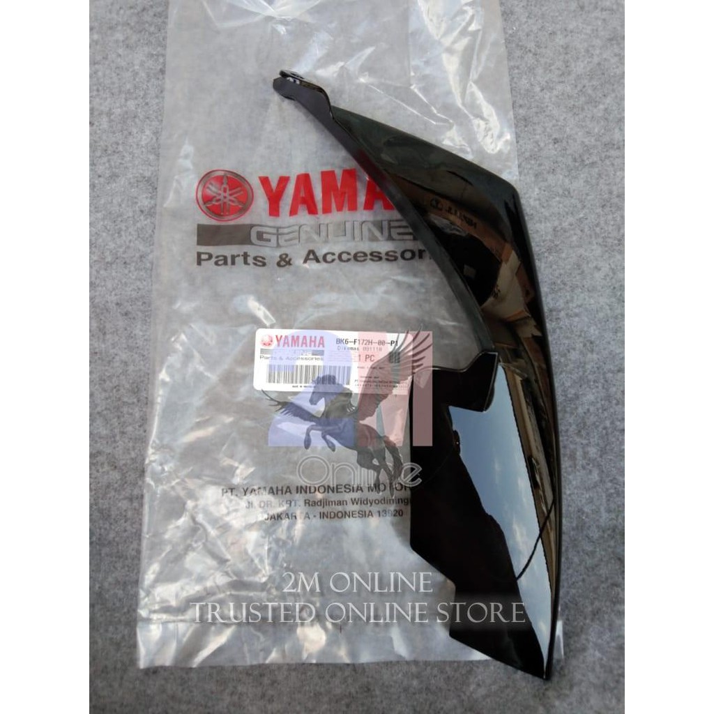 2m FAIRING R15 VVA PANEL KECIL KANAN HITAM ORI YGP BK6-F172H-00-P1