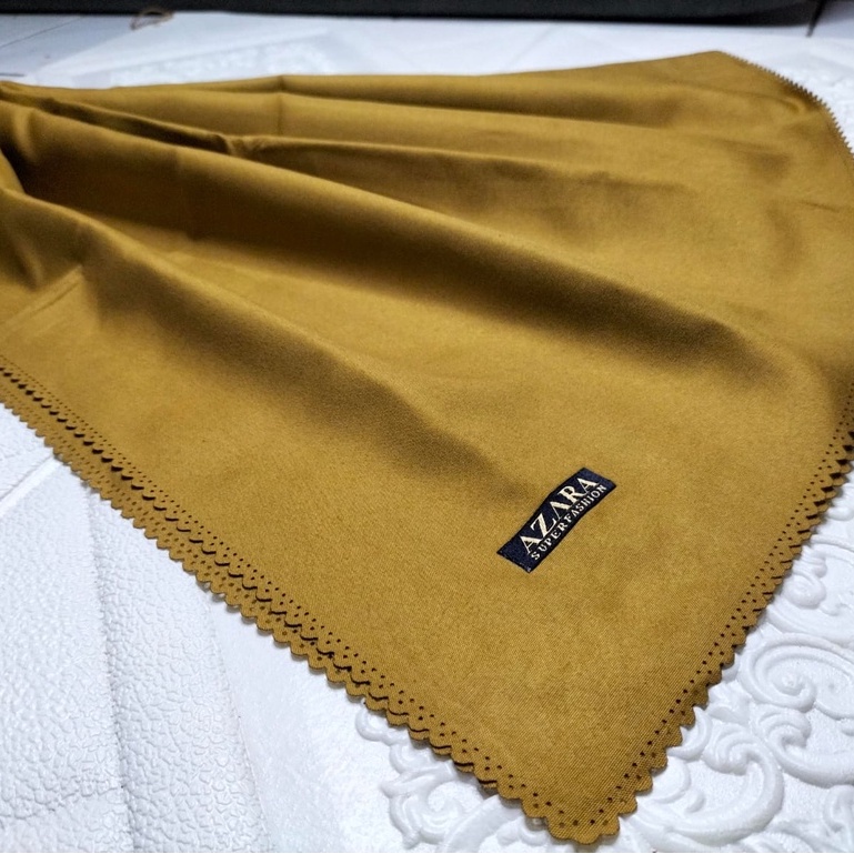 Jilbab Azara Oskara Lasercut 110x110  Kerudung Segiempat Voal  Hijab Segi Empat Azzara Laser Cut