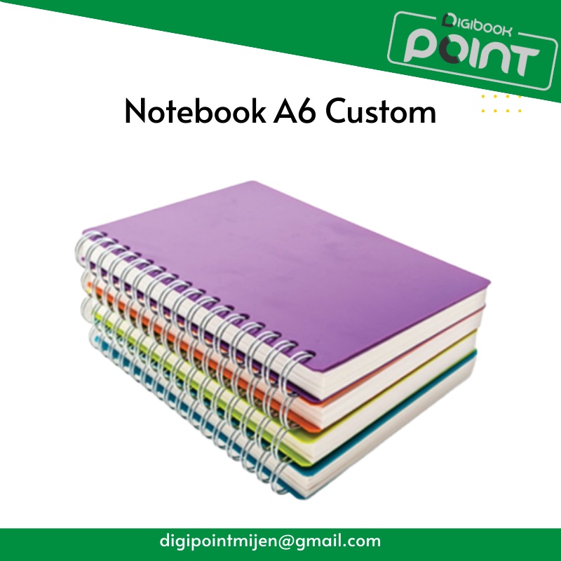 

Buku Agenda Planner/ Diary /Buku A6 Custom Softcover Ring bisa custom