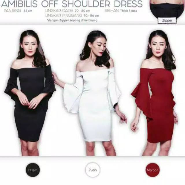 Off Shoulder Dress