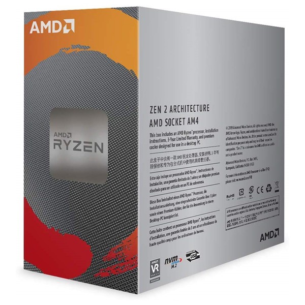 AMD Ryzen 5 3600 3.6Ghz Up To 4.2Ghz Cache 32MB 65W AM4 Box