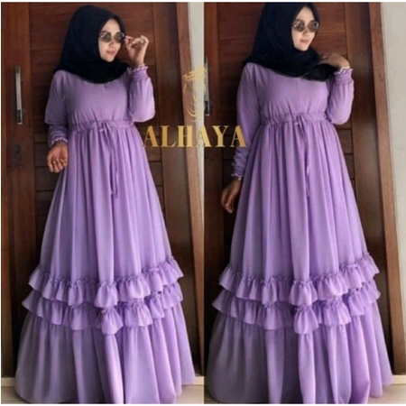 ANDARA MAXY POLKA-CERUTY BABYDOLL FULL FURING