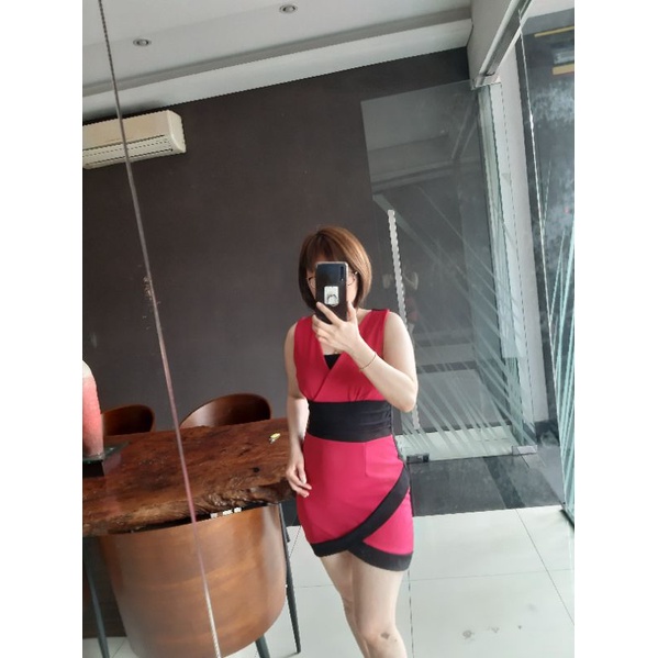 Preloved sexy pink dress