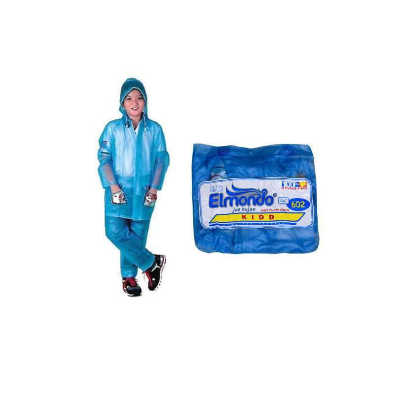 Setelan Jas Hujan Anak / Raincoat Kids / Mantel Hujan Elmondo Anak