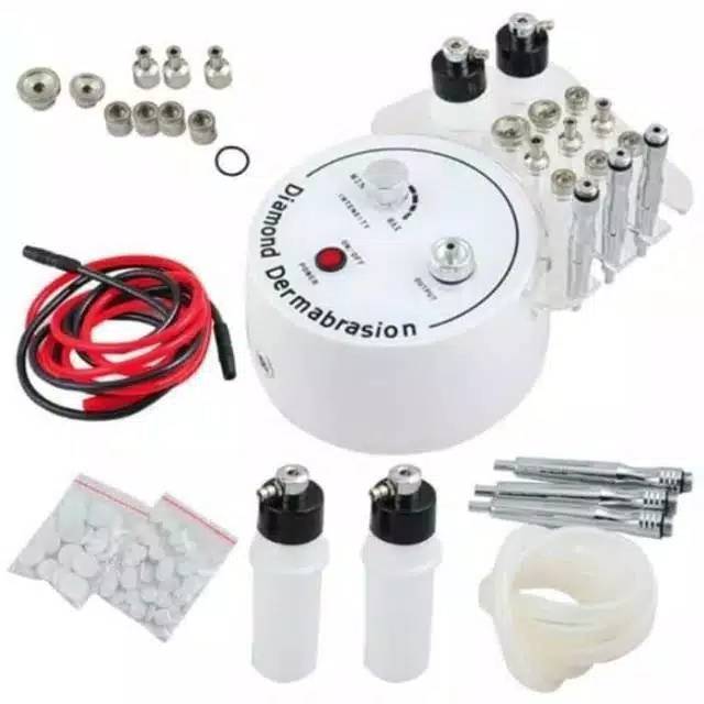 Alat dermabrasi 3in1 penyedot komedo oxygen spray microdermabrasion diamond