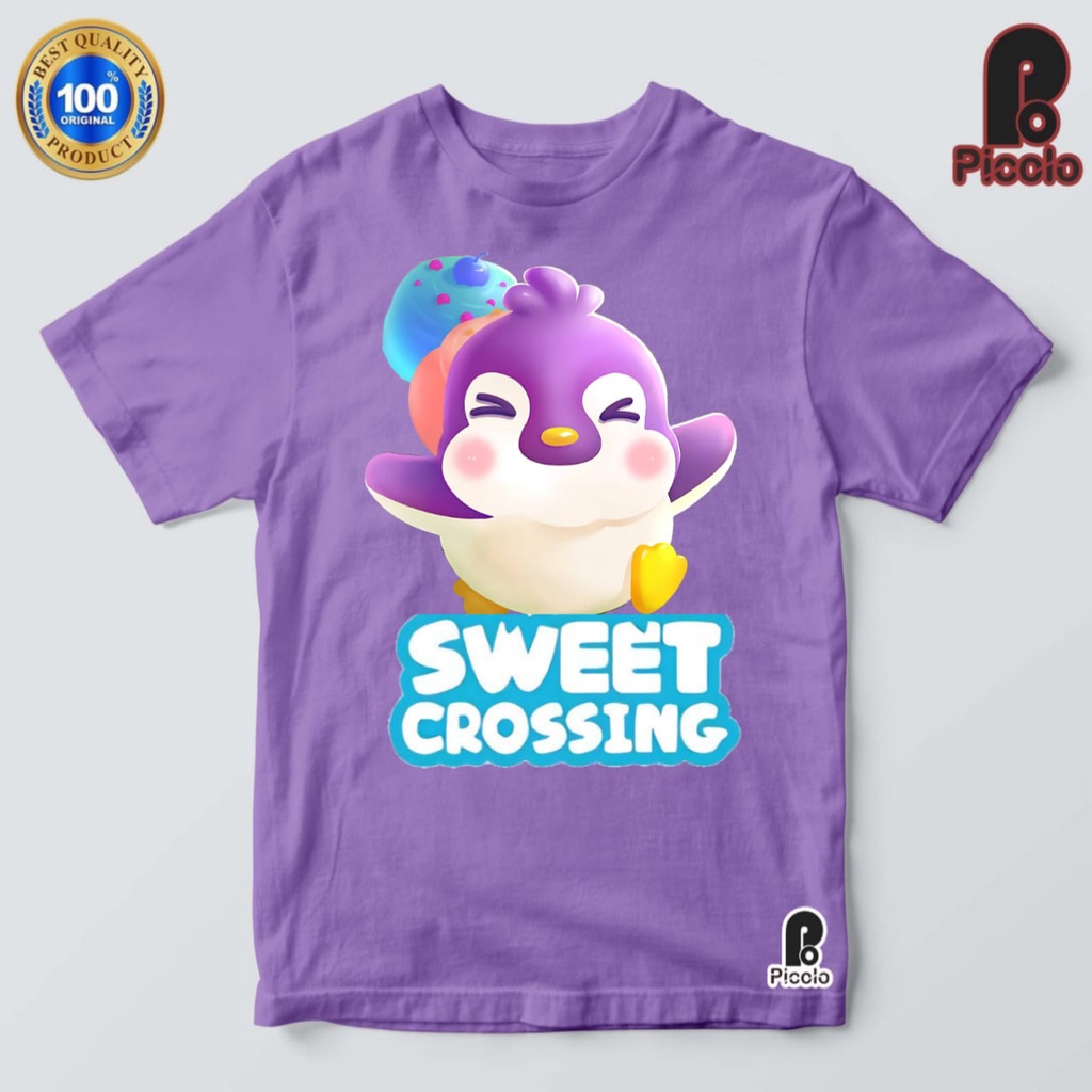 BAJU ANAK KAOS ANAK SWEET CROSSING BAHAN PREMIUM