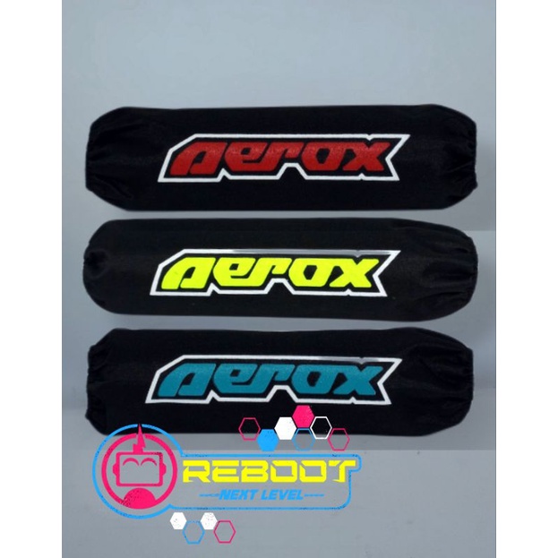 Sarung shock belakang / cover shock belakang sepasang (2pcs) sarung sok shok motor AEROX