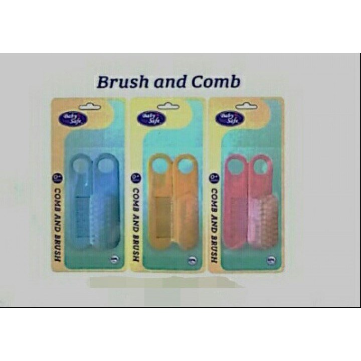 Sisir dan sikat bayi Baby Safe BD195 Comb and Brush sisir