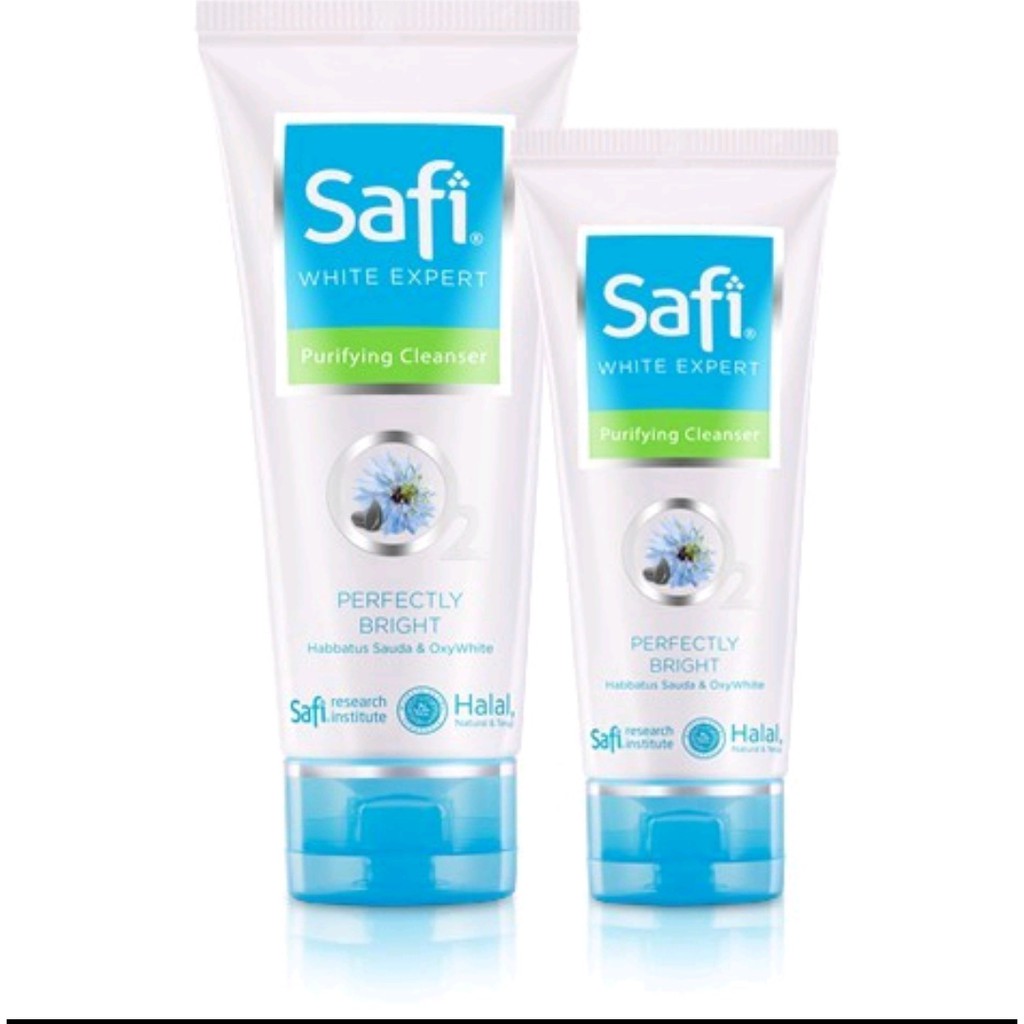 Safi White Expert Purifying Cleanser 100gr - Foam Cleanser / Safi Ultimate Bright Purifying Cleanser 100 gr