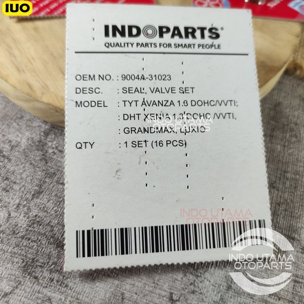 Seal Klep Avanza Xenia Rush Sirion Seal Valve INDOPARTS