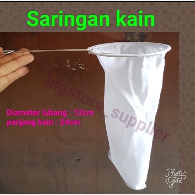 Saringan kain / saringan thai tea / saringan kopi coffee