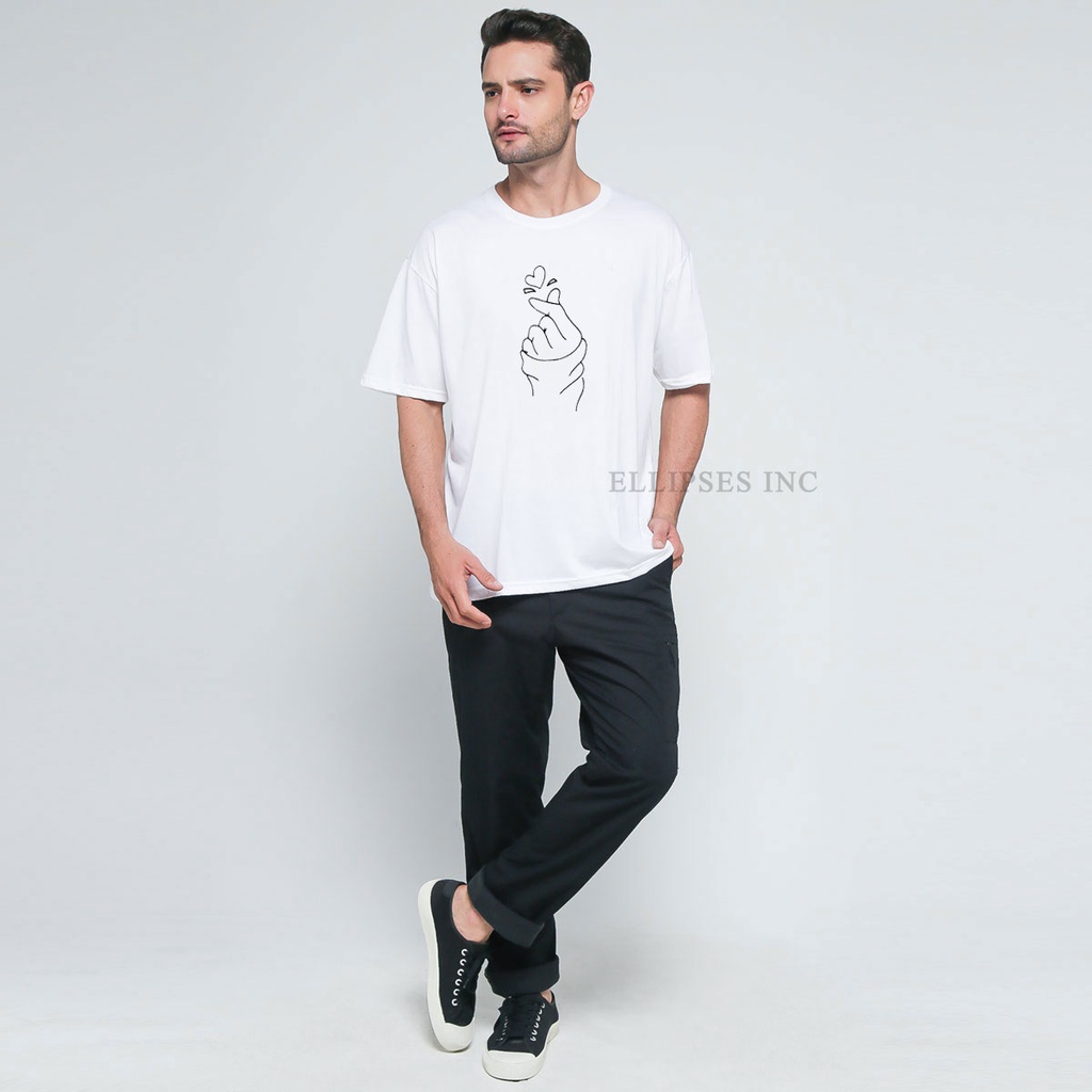 ELLIPSESINC Kaos Oversize Pria & Wanita Sarang