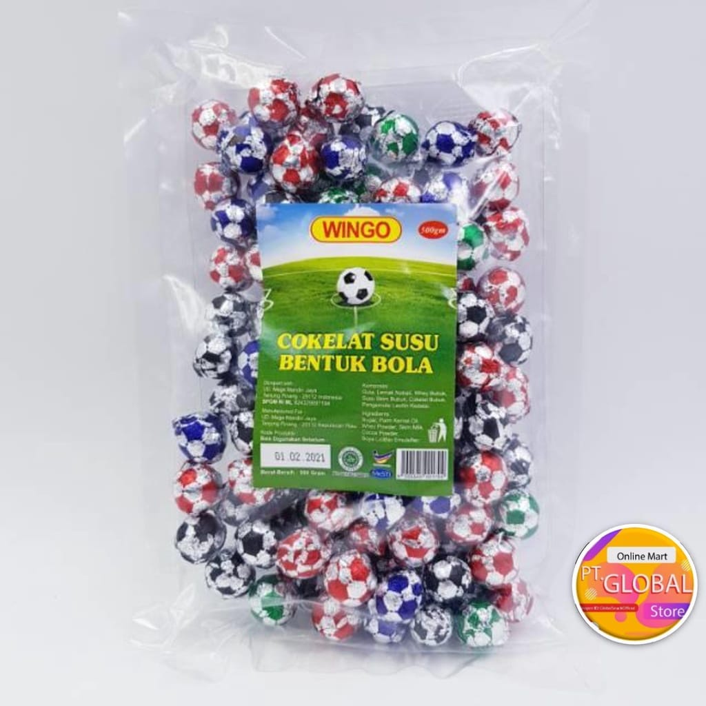 

Cokelat Bola Wingo Import Malaysia