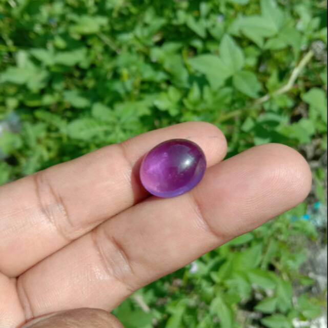 Batu Akik Kecubung Ungu Kalimantan