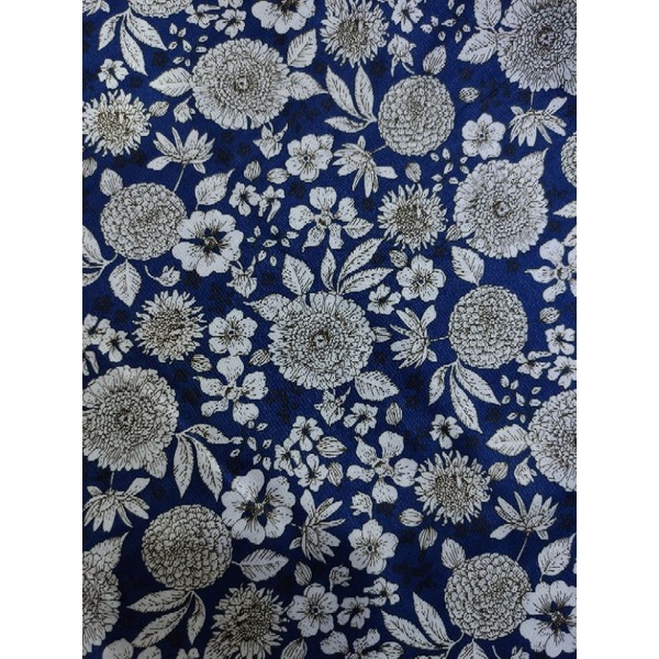 Kain Katun Jepang Motif Bunga Cantik TK 005