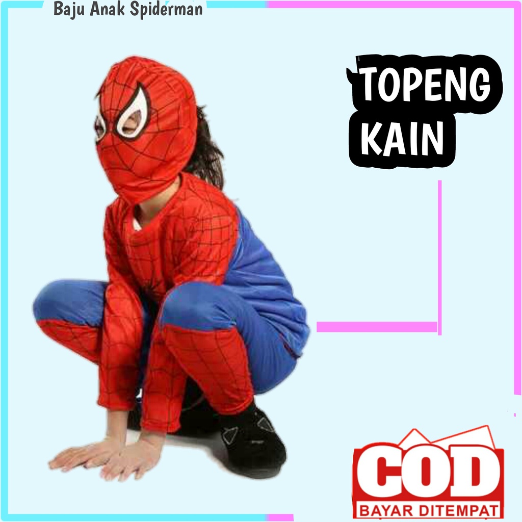 kostum baju superhero anak laki laki