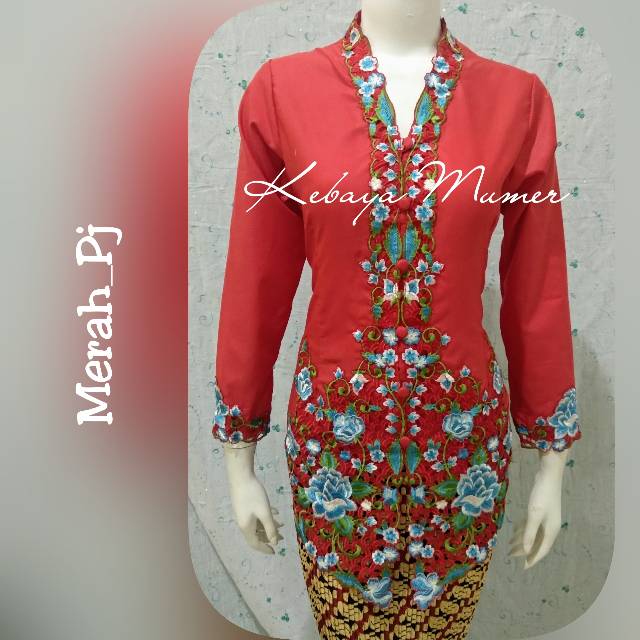 Kebaya Kerancang. Kebaya Encim. Kebaya Murah. Kebaya Bordir. Kebaya Kerancang Warna. Seroja. Kebaya Merah. Merah. Kebaya Toska. Kebaya Hijau