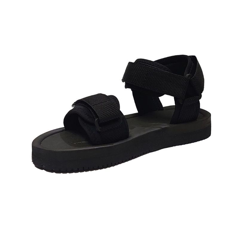 Sendal Gunung Wanita Original Ayola Sandal Outdoor Sandal Gunung Twin Full Black