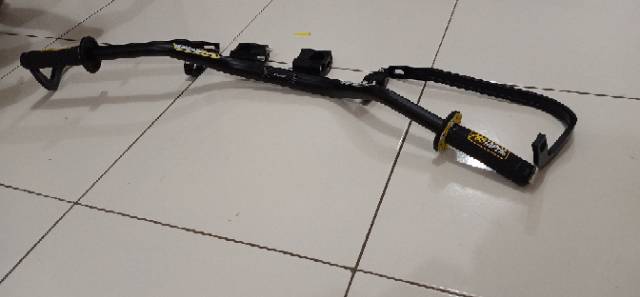 paket stang fatbar protaper + riser + handguard besi + handgrip protaper