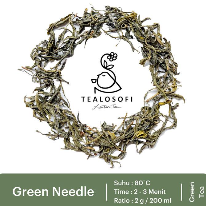 

[[BISA COD]] Green Tea Needle - Organic - Teh Hijau Indonesia - Tealosofi Tea TERBARU Kode 117