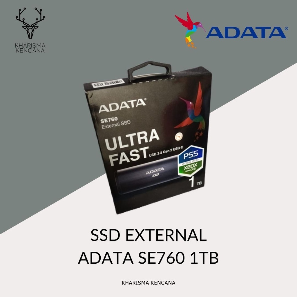 SSD EXTERNAL ADATA SE760 1TB