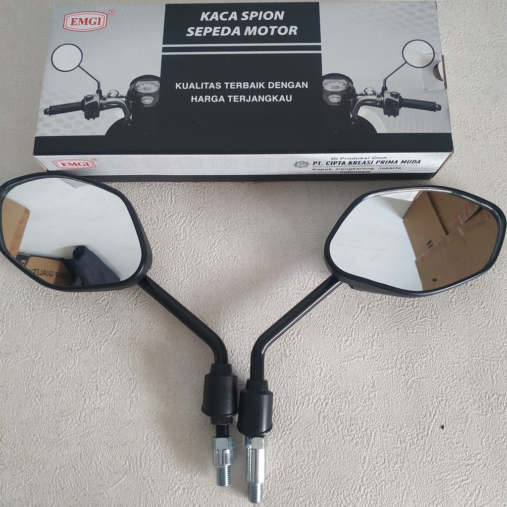 Spion Honda VARIO 125 VARIO 150 BEAT Fi Model Standart Kualitas Ori merk EMGI 9228