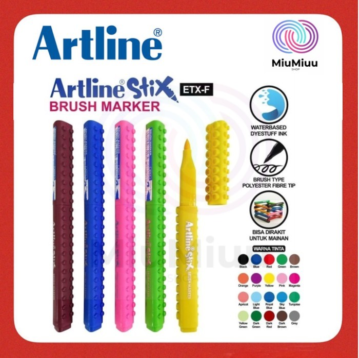 

STIX BRUSH COLORING MARKER ARTLINE ETX-F