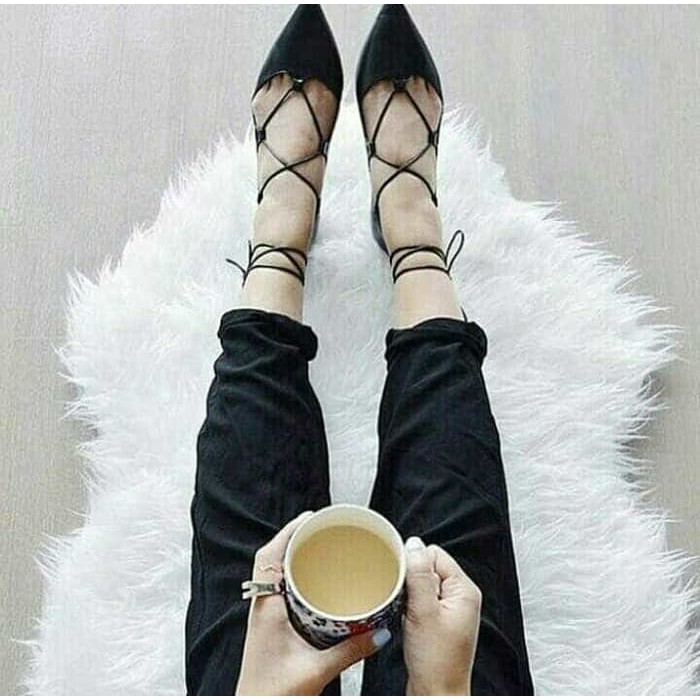 karpet bulu putih/alas liuk