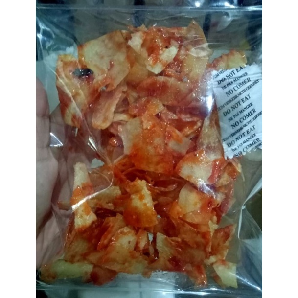 

MURAH MERIAH!! Kripik singkong lengket pedas manis 100gr