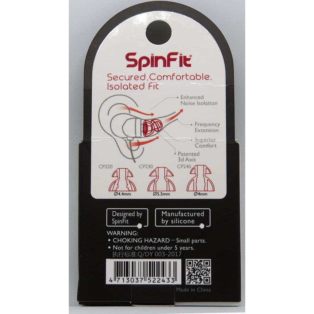 SpinFit - TwinBlade - CP 240 - Double Flange