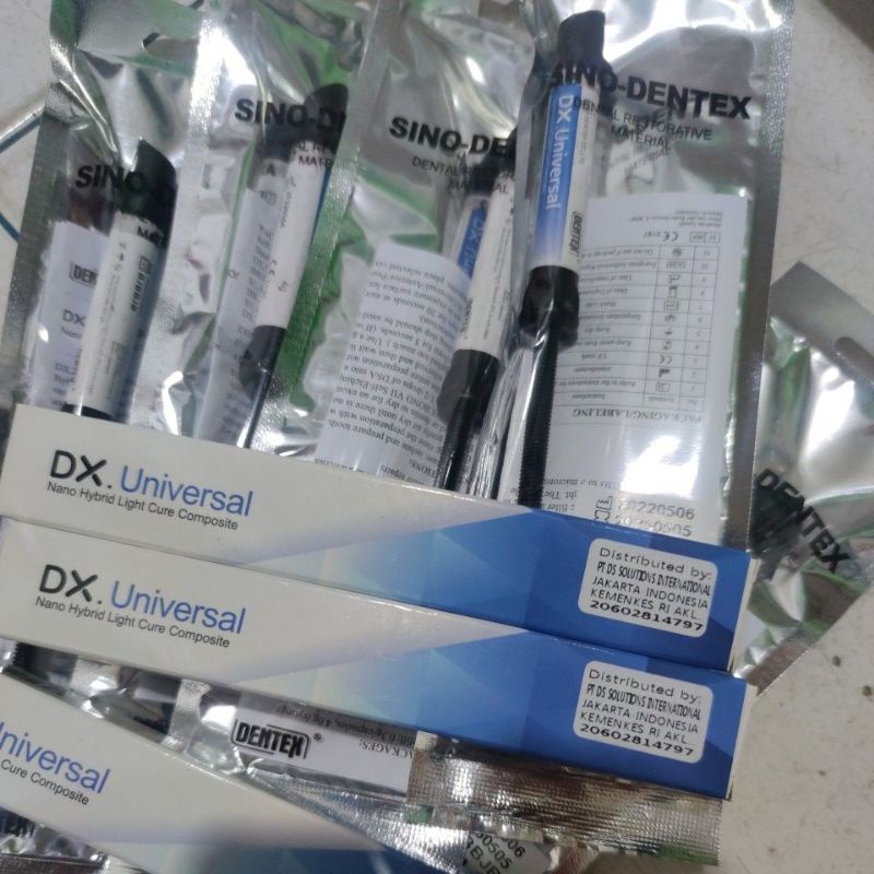 dentex shade A1 atau a2 dx universal composite