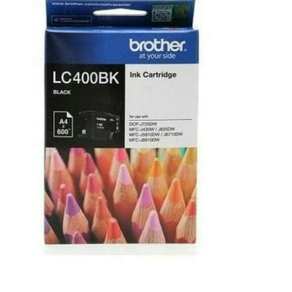 ➴ Tinta Brother LC400 untuk MFC-J5910DW MFC-J6710DW MFC-J6910DW DCP-J725DW MFC-J430W MFC-J625DW ➨