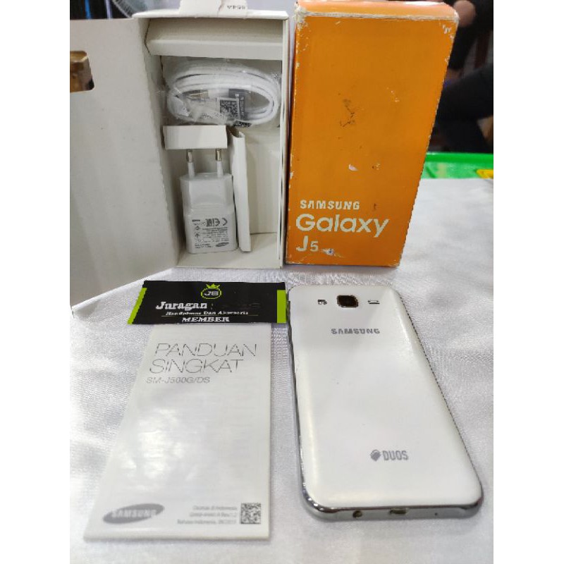 SAMSUNG J5 RAM 1,5GB INTERNAL 8GB HP SECOND SEKEN BEKAS JARINGAN 4G SAMSUNG J5 FULLSET MULUS MURAH