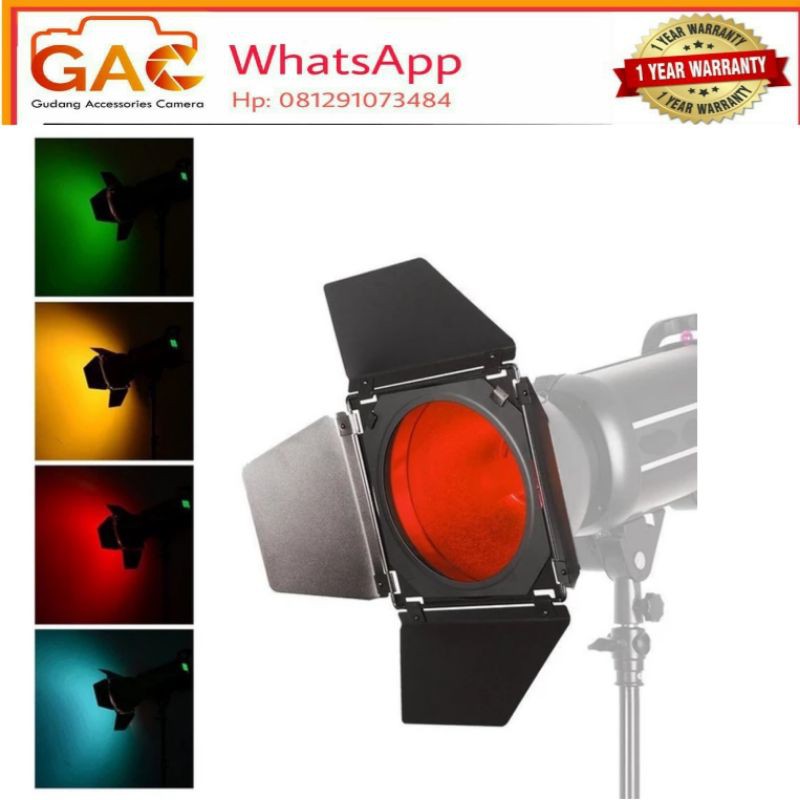 paket GAC lampu GODOX  SL-60W+BARNDOR BD-04