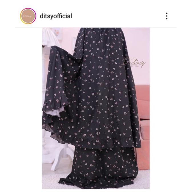 DITSY PRAYER SET CICERA BLACK