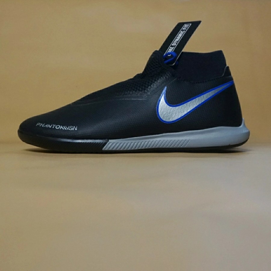 Sepatu Futsal Nike Phantom VSN Academy DF IC Black Original BNIB