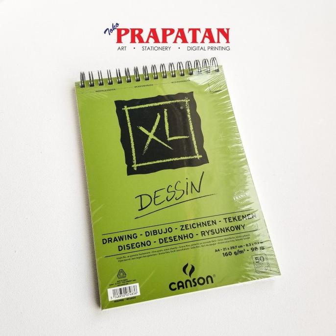

(BISA COD) CANSON XL Dessin A4 / Drawing Pad PRODUK TERBATAS Kode 963