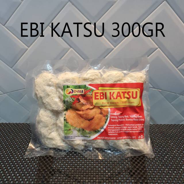 

Winbi Ebi Katsu / Fried Shrimp 300 gram Frozen Food Siap Goreng Halal Enak