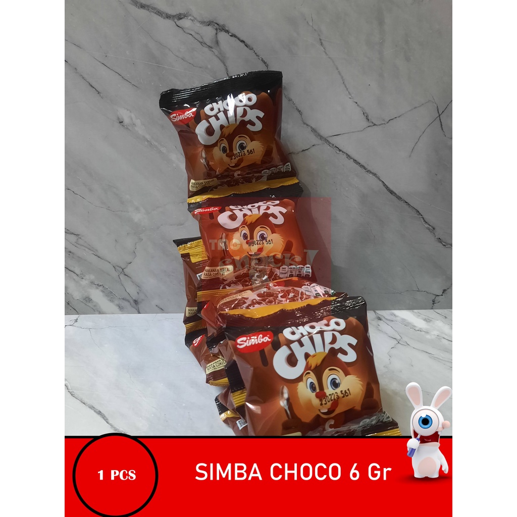 

Simba Choco Chips 6gr Satuan - Sereal simba choco rasa coklat yang enak cocok untuk sarapan