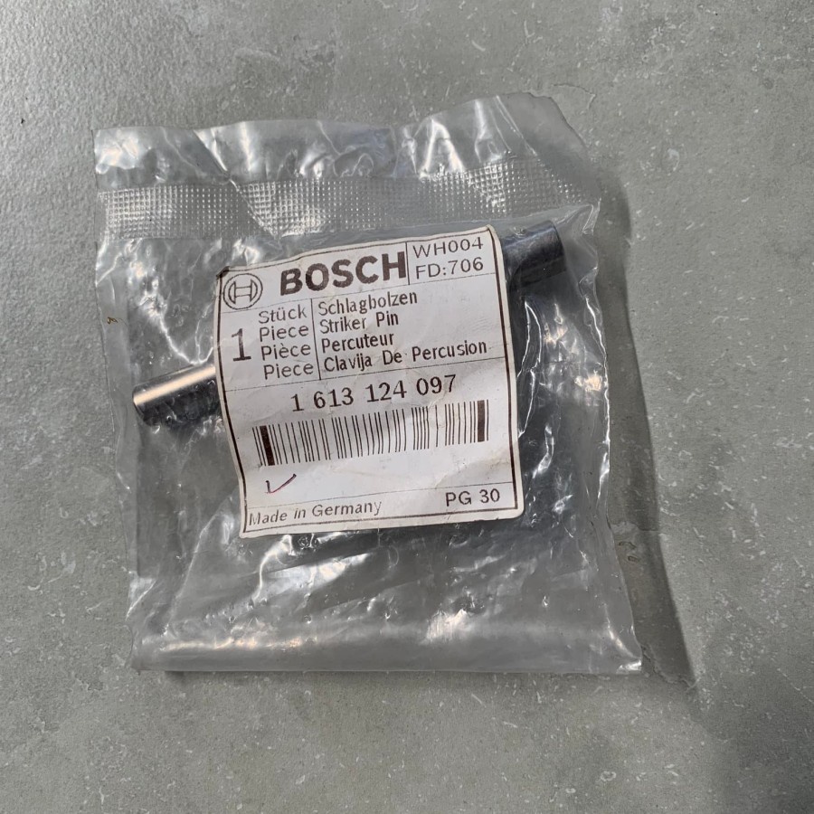 Bosch Striker Pin GBH 2-28 DFV / GBH 3-28 DFR (1613124097) Spare Part Bosch Original