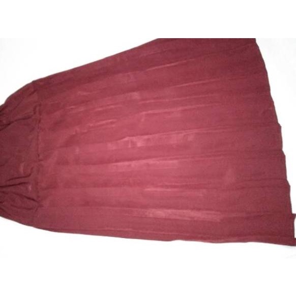Paling Diminati Rok panjang SD/MI, Rok plisket merah hati, Rok panjang plisket turun pinggang SD/MI,